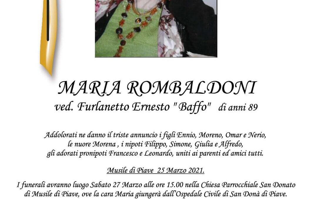 Maria Rombaldoni