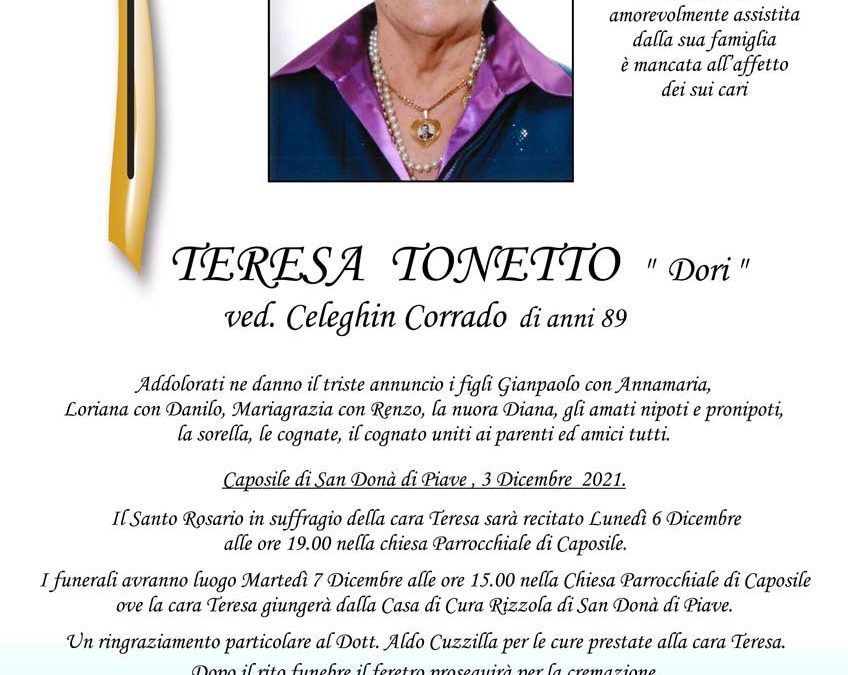 Teresa Tonetto “Dori”