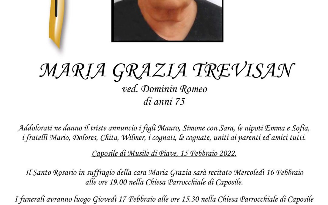 Maria Grazia Trevisan