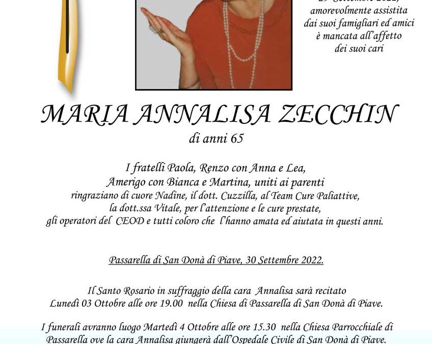 Maria Annalisa Zecchin