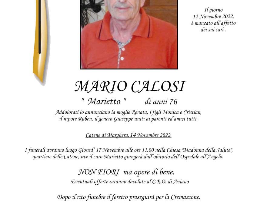 Mario Calosi