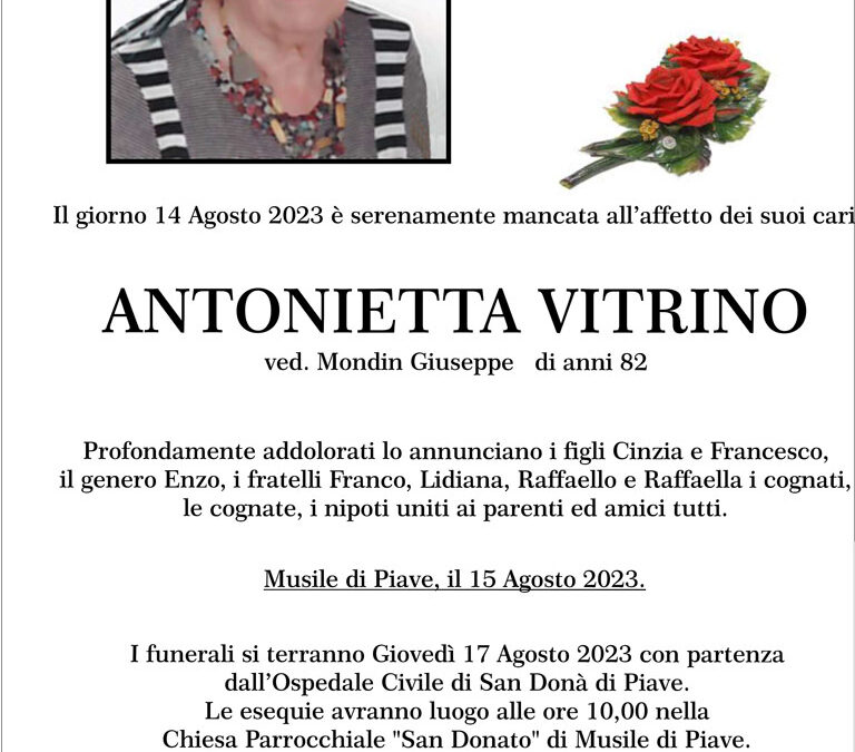 Antonietta Vitrino