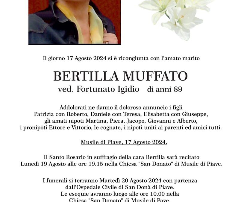 Bertilla Muffato